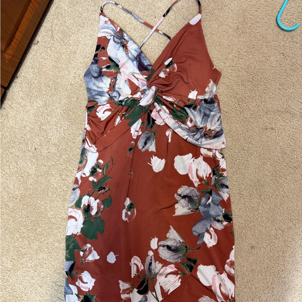 Windsor pink floral dress